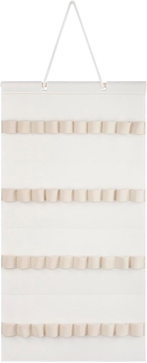 Hoofdbandhouder voor dames - 40 vakjes Wandorganizer voor meisjes