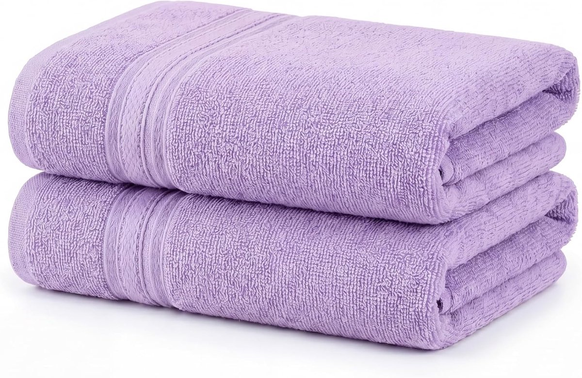 Handdoeken, katoen en polyester, sneldrogend, levendige kleuren, handdoek, douche, kaptafel en badlaken, 6 kleuren