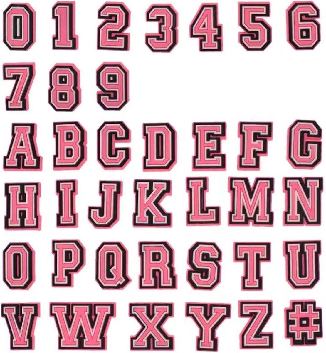 37 stuks schoenen bedelpinnen ornamenten voor Croc Shoe Charm accessoires DIY