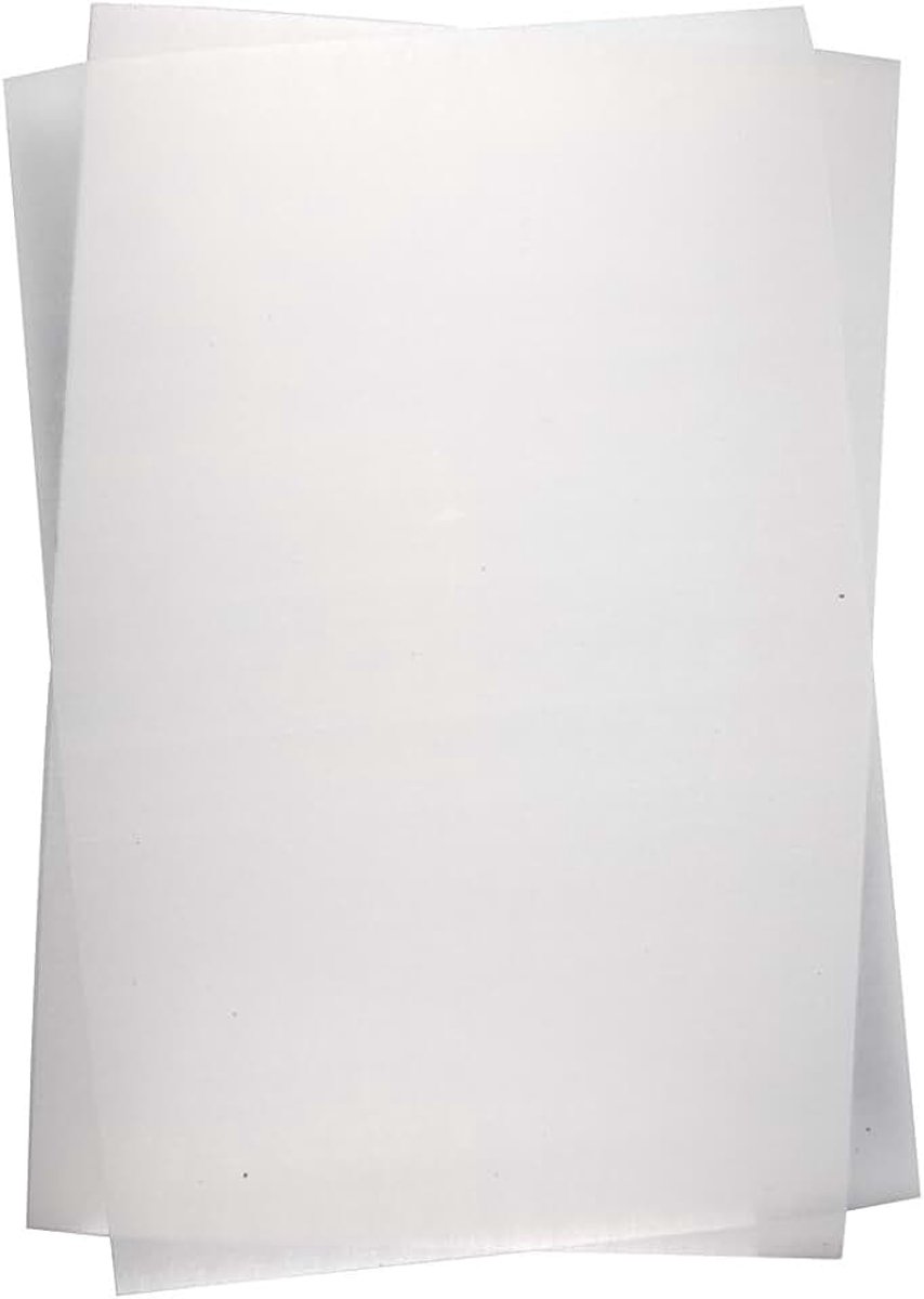 Shrink Plastic Sheets, vel 20x30 cm, Glans transparant, 10 vel