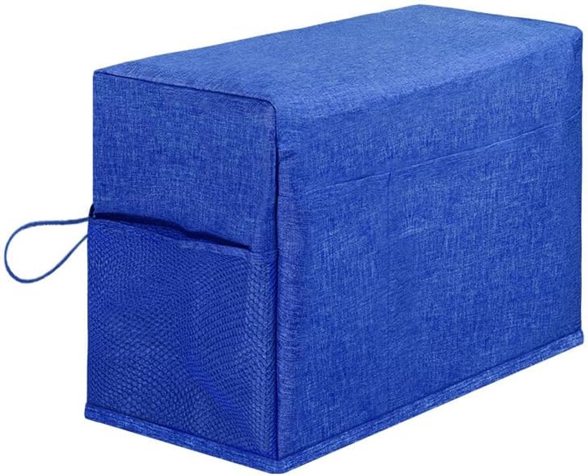 Afdekkap voor naaimachines, naaimachines afdekking anti-stof met zakken stofbeschermhoes Compatibele afdekking, stofbescherming, voor de meeste standaard naaimachines (Blauw)