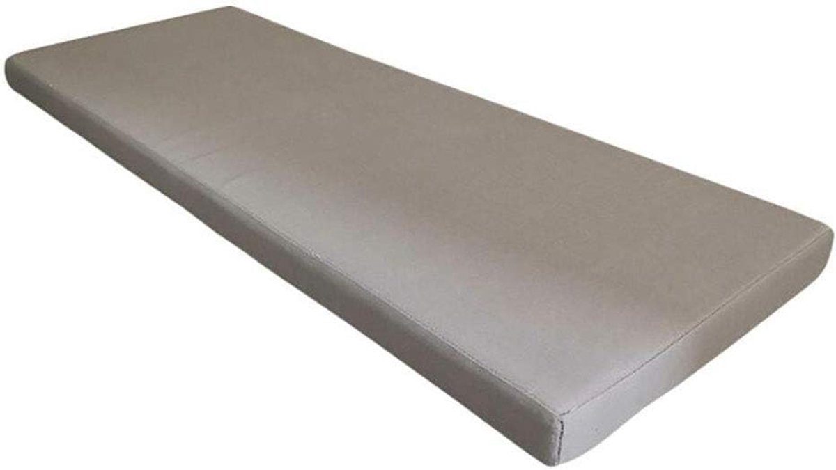 Tuinbank Kussen Kussen Tuinbank Kussen Bank Kussen Tuinbank Elastische Dikker Eetkamerstoel Pads 5cm Dik-Licht Grijs 150x30x5cm