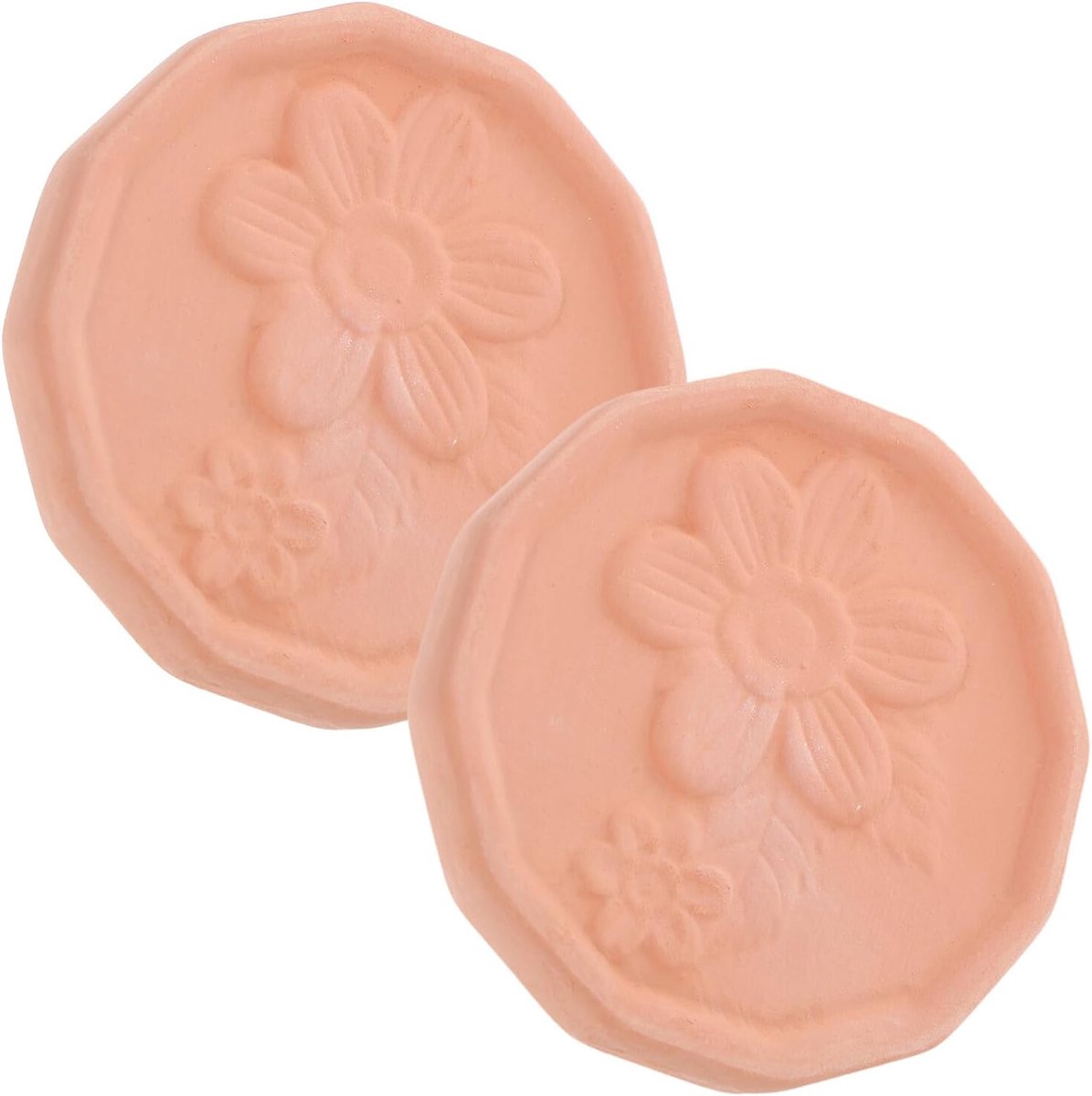 2 Stuks Bruine Suiker Vochtinbrengende Container Terracotta Suikerbespaarder Bloem Suikerbespaarder Suikerbevochtiger Suikersteen Suikerverzachter Schijf