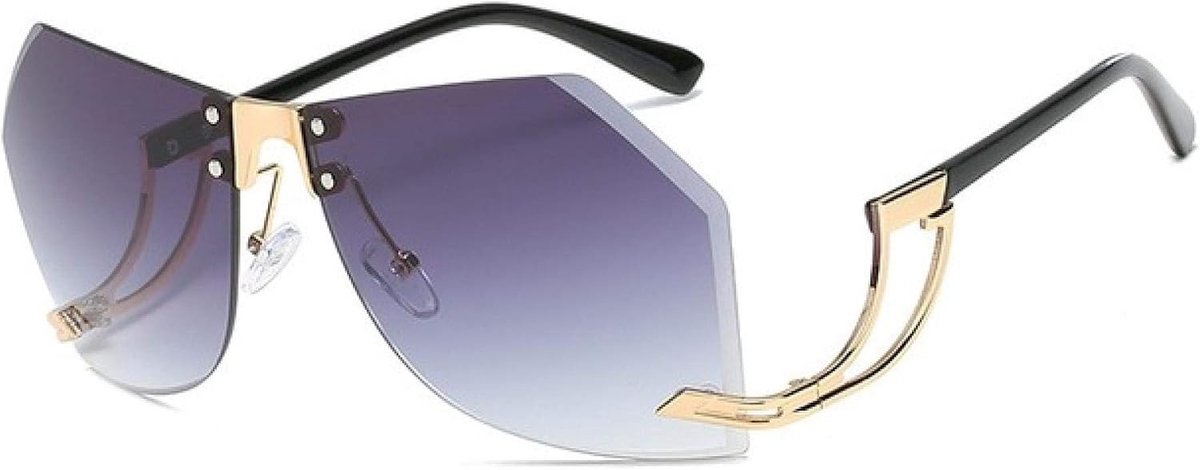 32G Onregelmatige Frameless Zonnebril Women'S Gradient Legering Frame Mode Kleur vrouwen