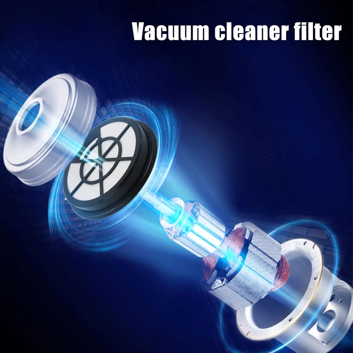 4 Stks Vacuüm Filters Vervanging Voor Eureka WhirlWind Zakloze Bus Stofzuiger, Past NEN110A, NEN110B, NEN110D