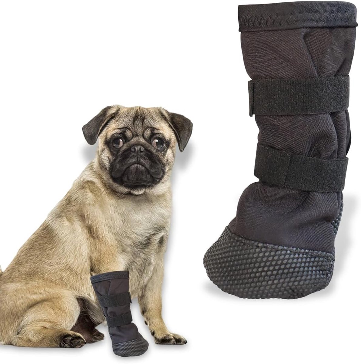 Sokken maat M voor hondenpoten - waterdichte hondenschoenen anti-condens, antislip