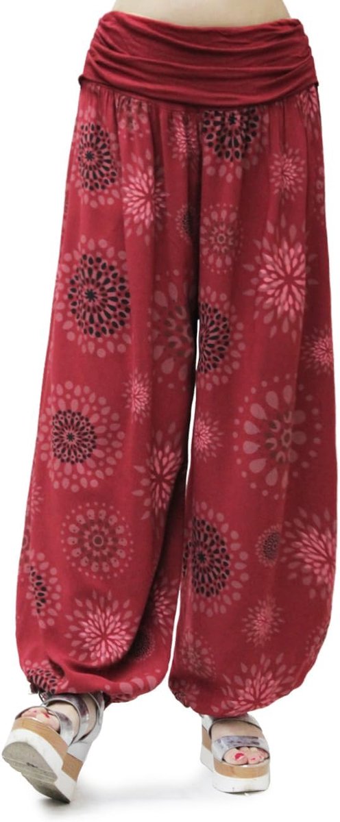 damesbroek Dames XXL lichtbloeiers harembroek vrijetijdsbroek zomerbroek broek met veel patronen pompbroek