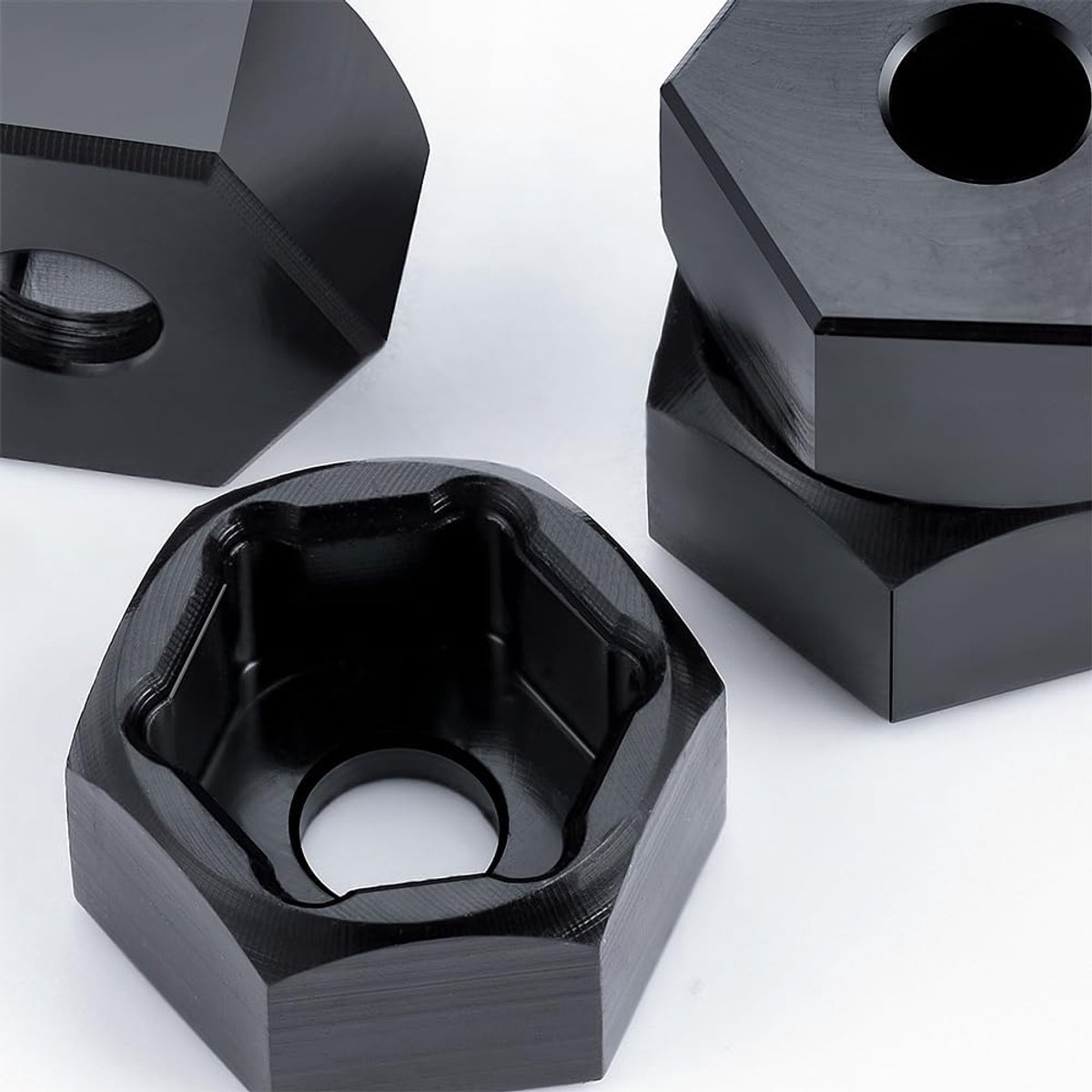 4 stuks 5 mm naar 7 mm wiel hex naaf wielnaaf adapter voor WPL D12 1/10 RC vrachtwagen 1/24 SCX24 auto's upgrade onderdelen