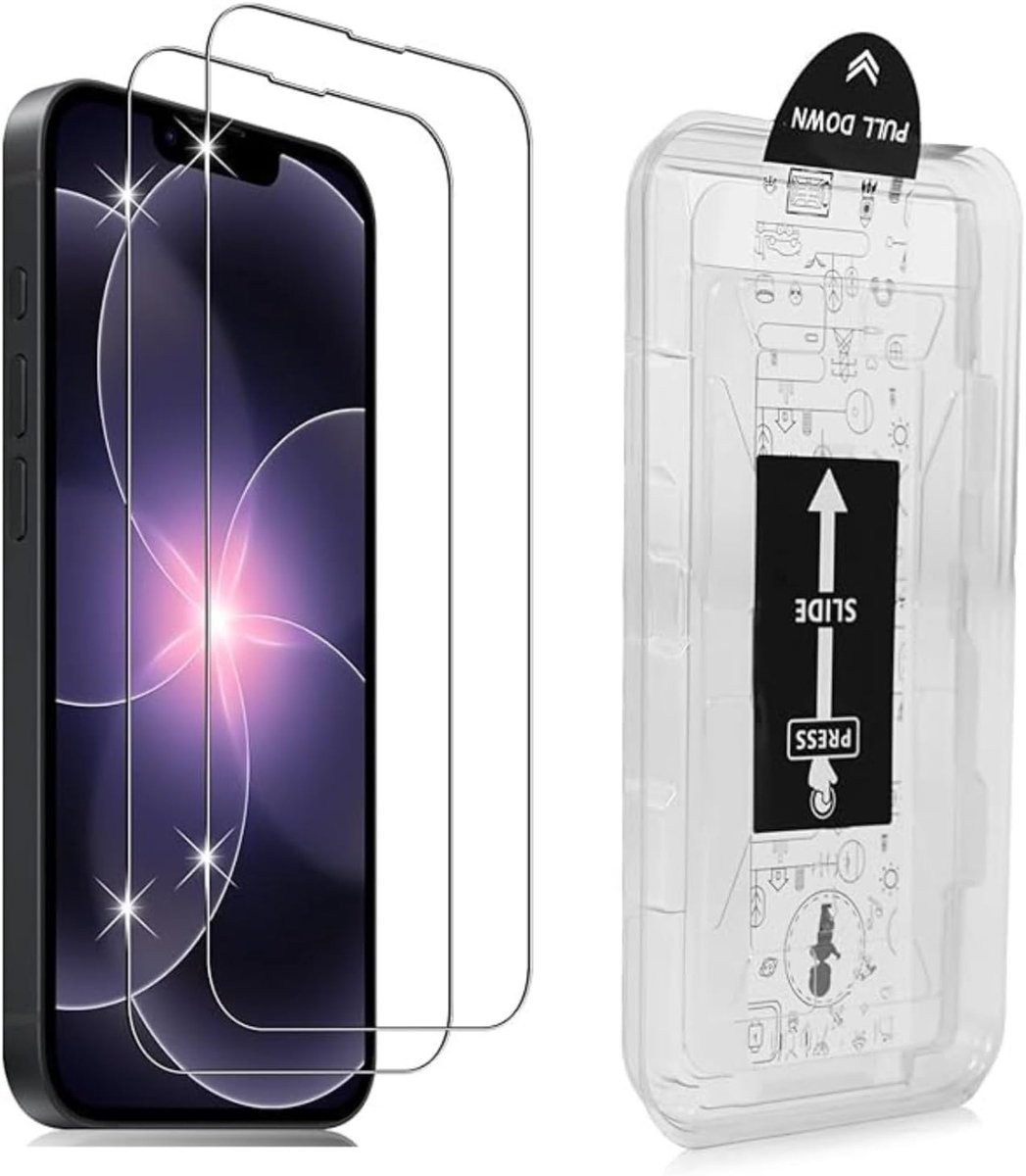 Screen Protector voor iPhone 17E, 2 stuks pantserbescherming glasfolie, Beschermglas Anti-kras, Gerhard Glas 9H