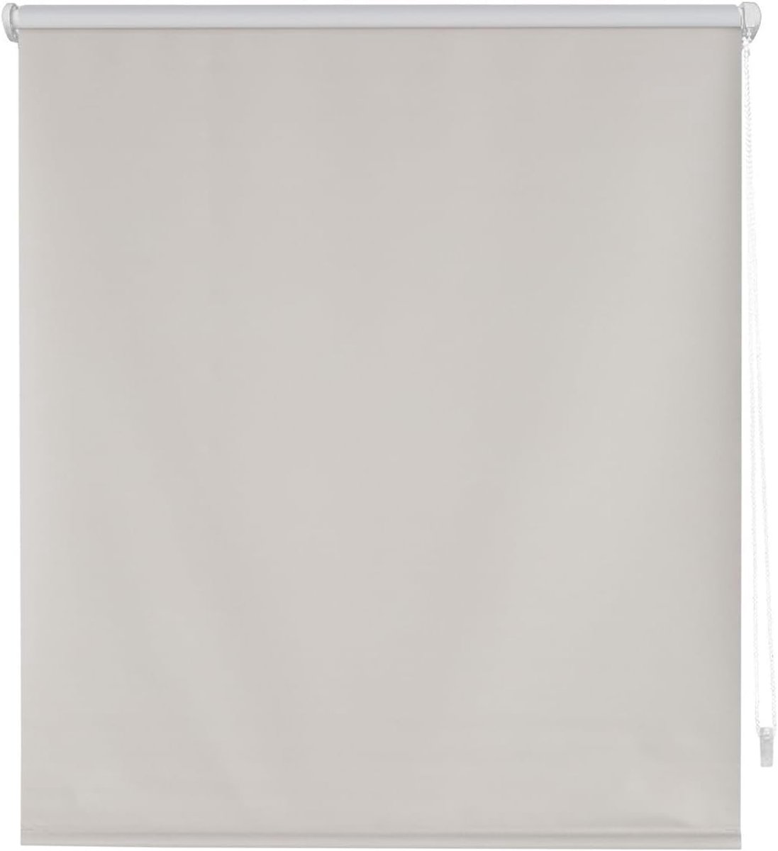 Glad, zonder gereedschap en zonder boren, afmetingen rolgordijn: 37 x 180 cm x 180 cm x lengte/stofmaat: 34 x 175 cm, effen, verduisteringsrolgordijn, zilver,