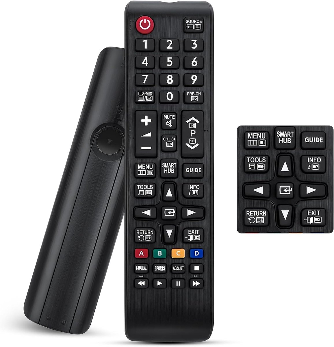 Afstandsbediening voor Samsung Smart TV - Vervangende Afstandsbediening Geschikt voor Alle Samsung TV's (LED, LCD, QLED, UHD, 4K)