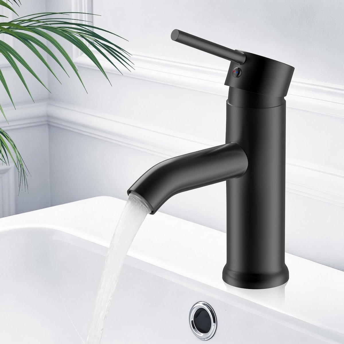 Keukenkraan, bediening met één hand, eenvoudige regeling van waterstroom en temperatuur