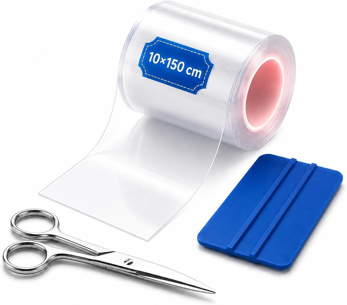 Reparatieset voor onderwaterzwembad, 10 x 150 cm, waterdicht pvc-plakband, flexibele pvc-plakband, zwembadreparatiestapes, opblaasbare matrassen
