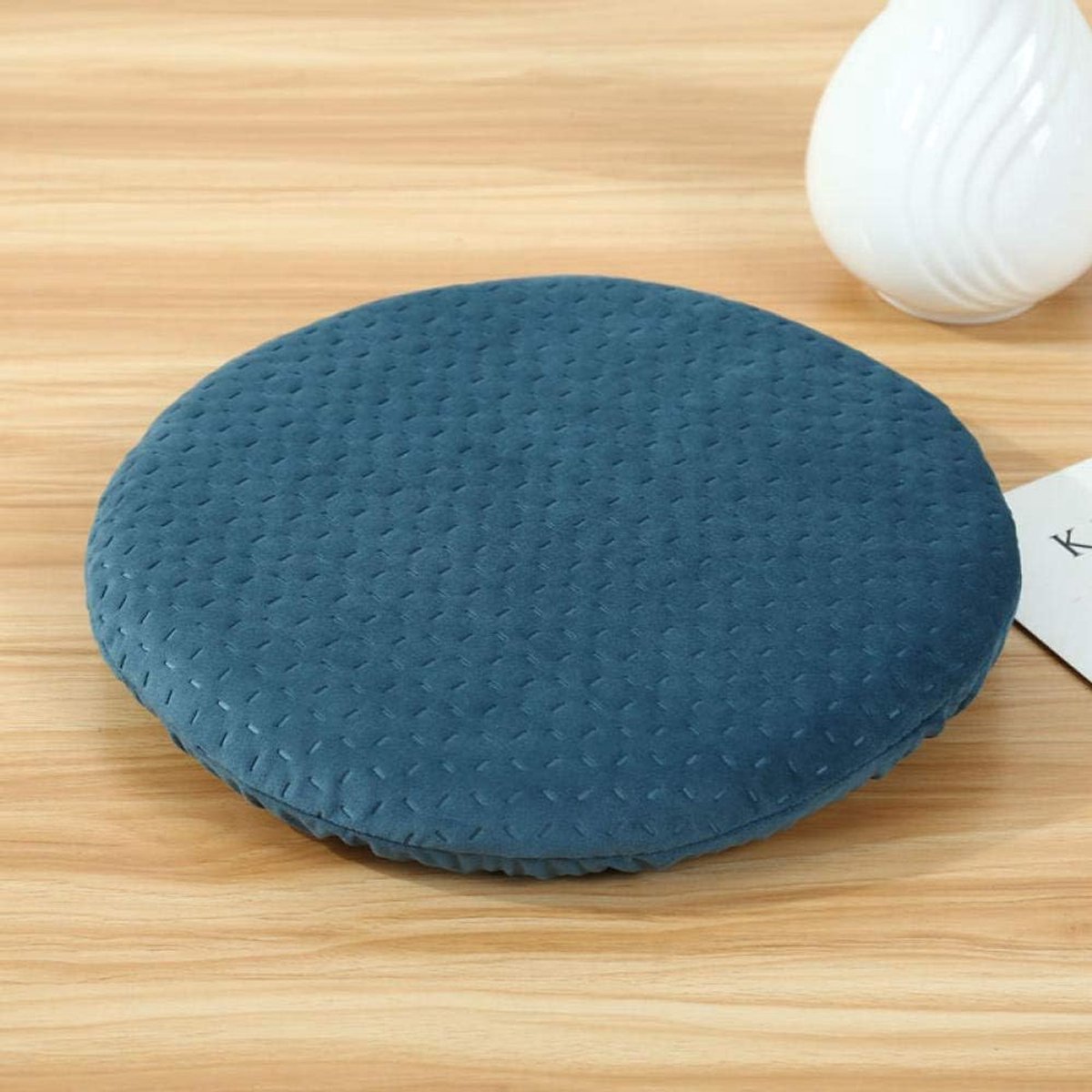 ronde zitkussen kleine ronde kruk hoes kantoor student stoel kussen kont kussen kussen-_blauw