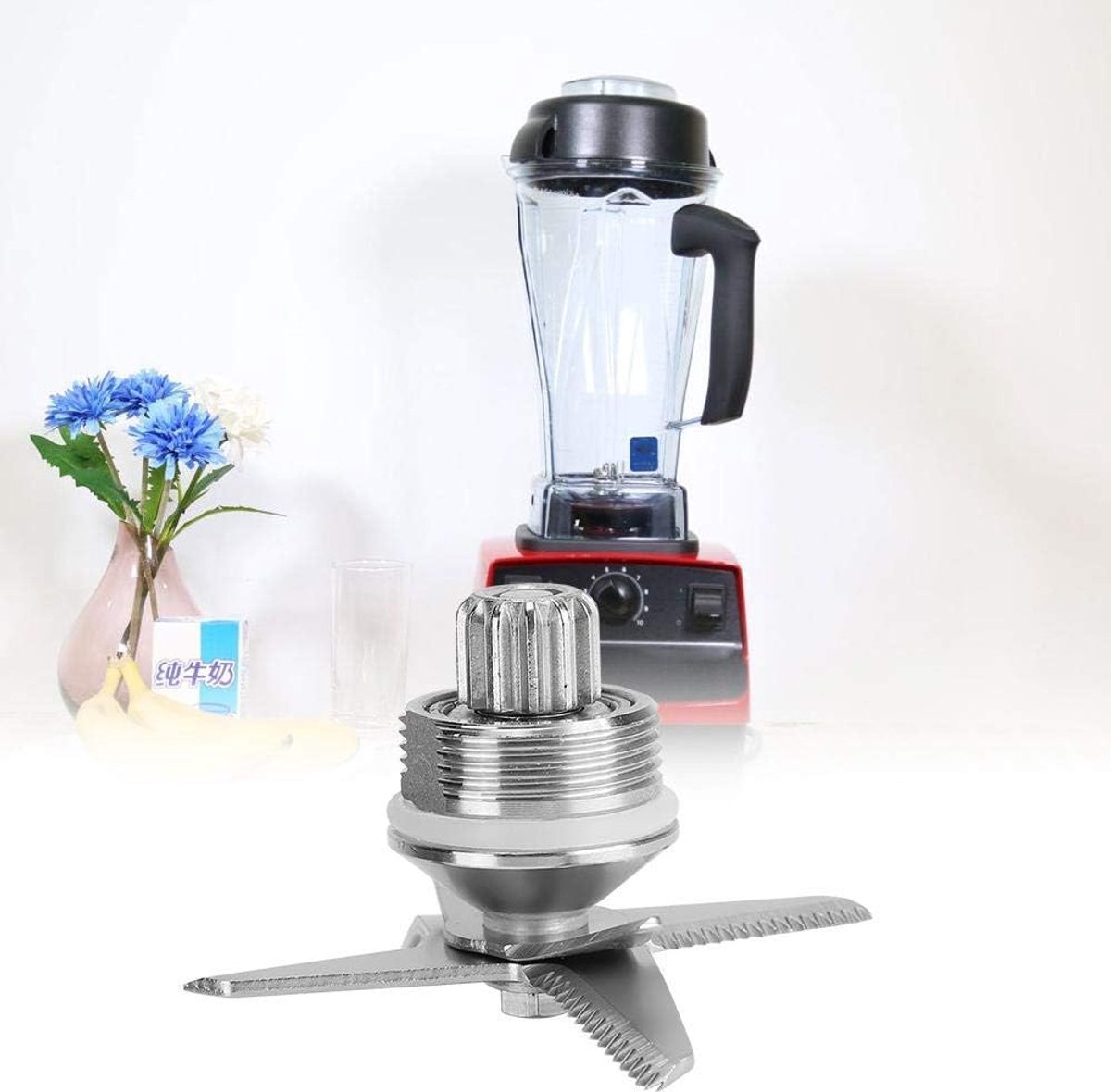Blender Vervangende Onderdelen Rvs Mengen Blender Onderdelen Fit voor Juicer Blender 5200