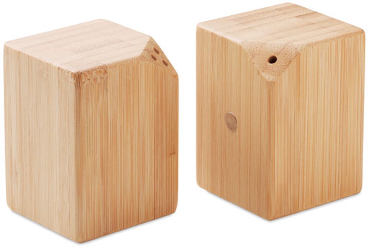 bamboe peper- en zoutstel