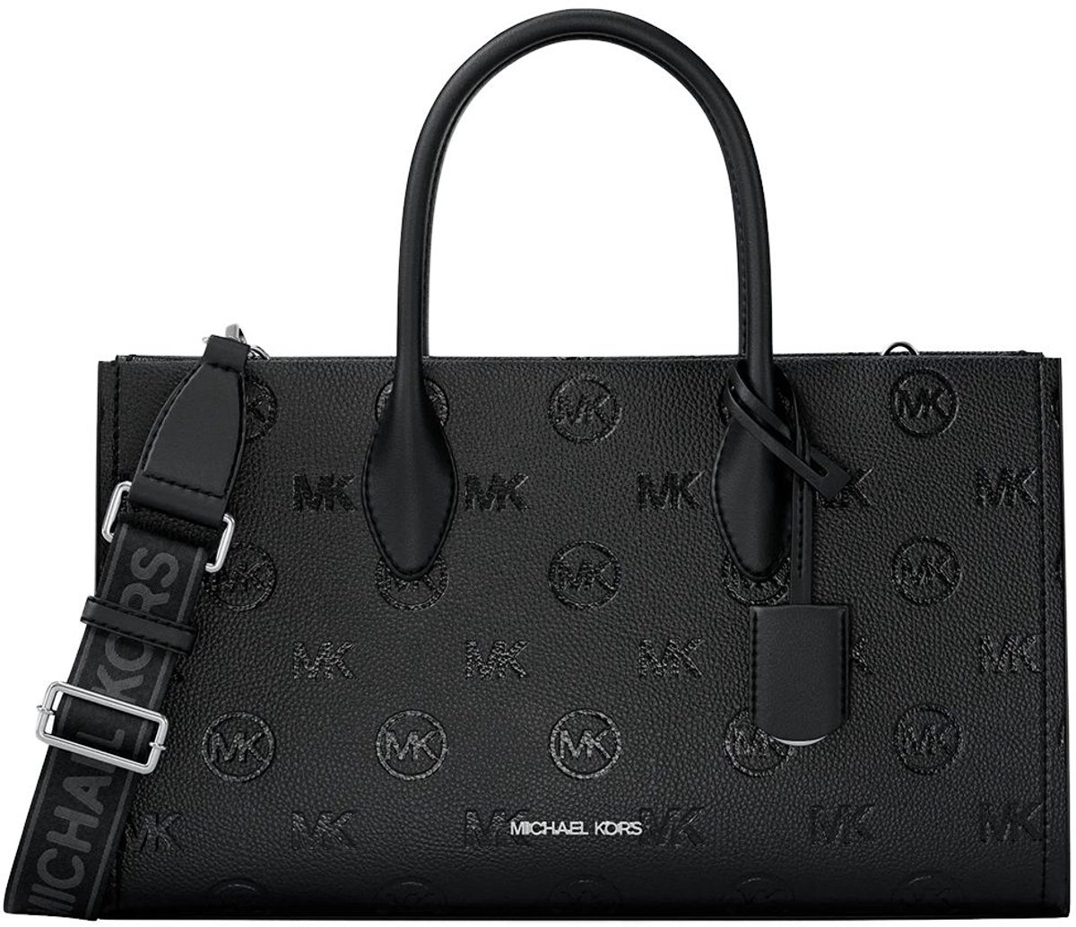 Mirella Medium Logo Debossed Satchel