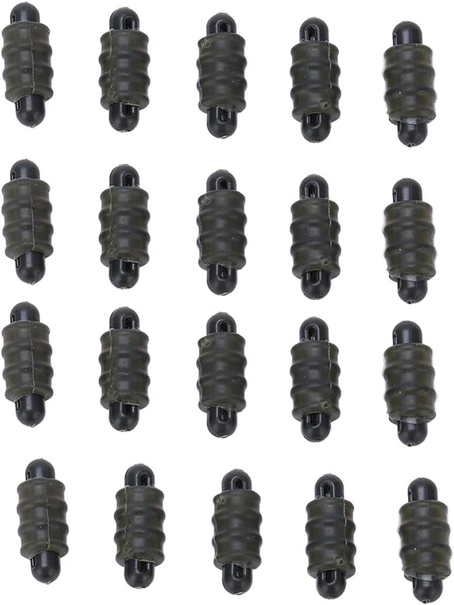 Karpervissen Methode Connectors Hoge kwaliteit Duurzaam Plastic Schroefdraad Buiten Stop Kralen Feeder Accessoires - ShopVlot