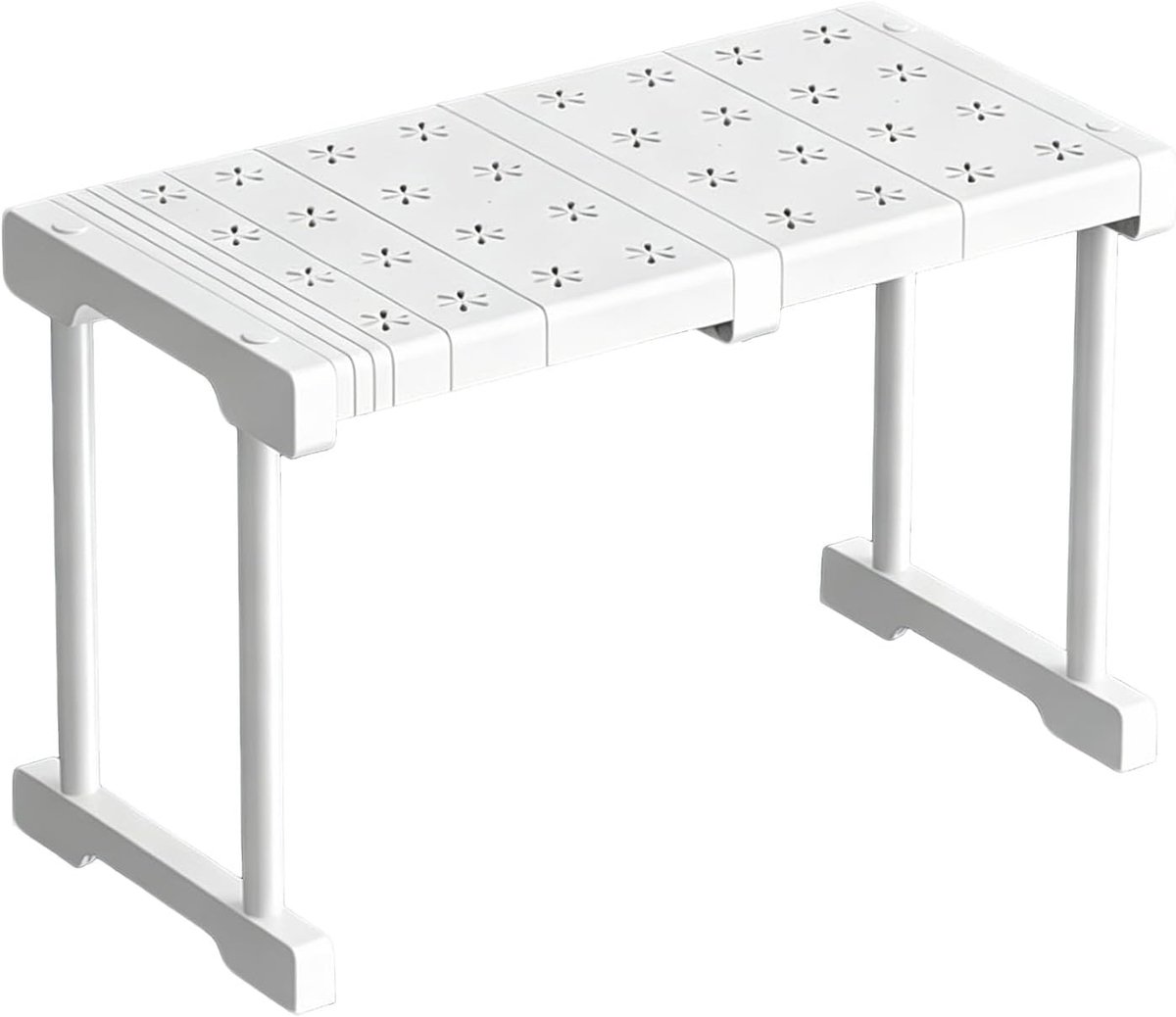 Verstelbare planken voor kast - hoogte 22 cm - ruimtebesparend rek - optimaliseer je opbergruimte - ShopVlot