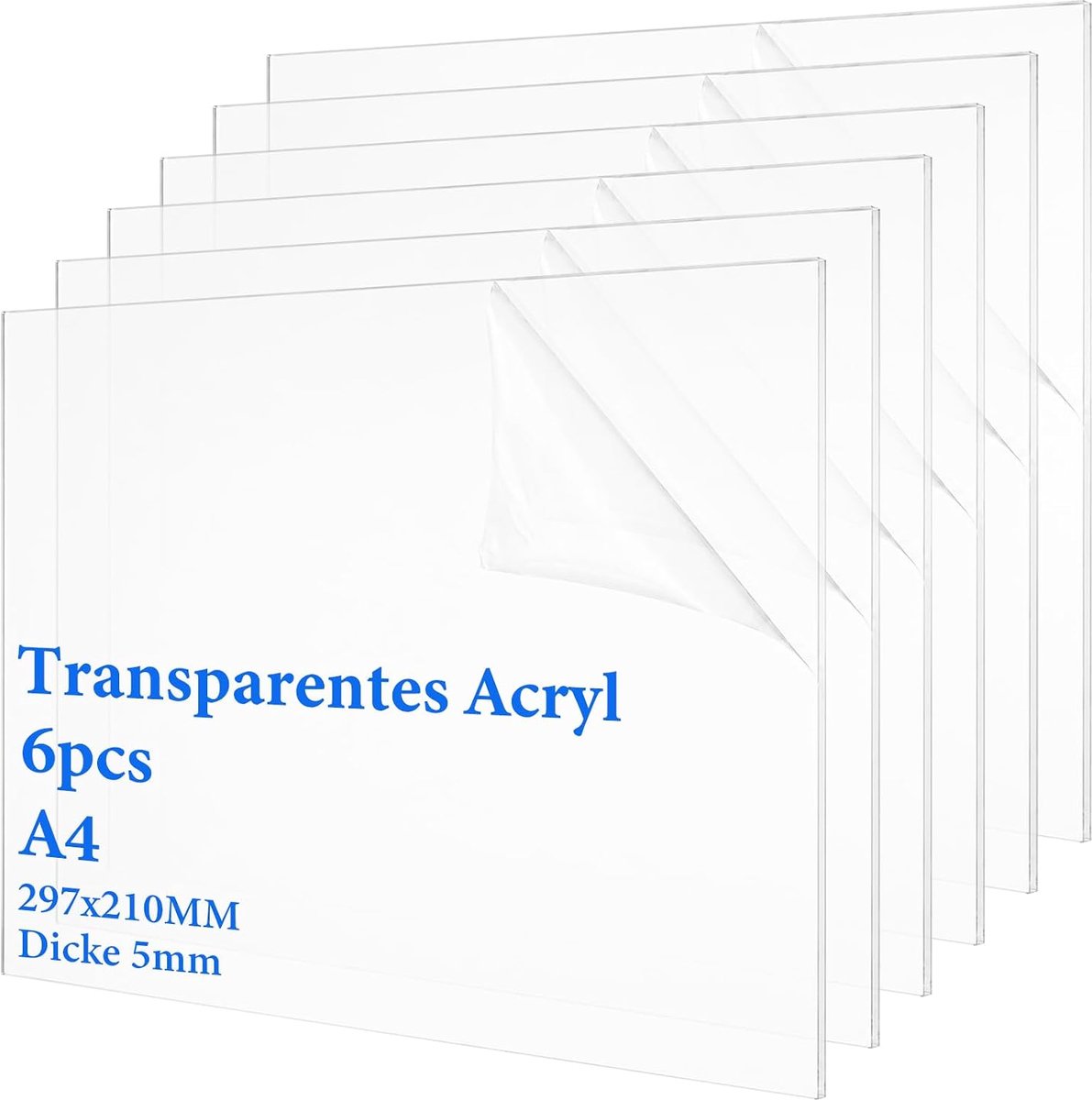 6 stuks acrylglasplaat - ShopVlot