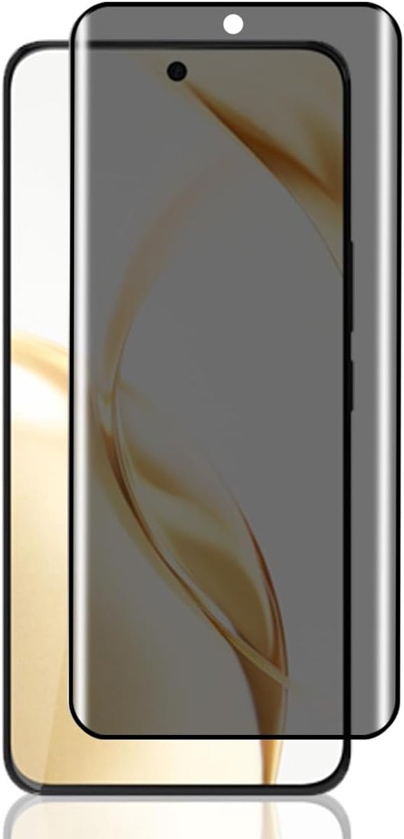 Beschermfolie voor Honor 200 5G, privacy, pantserbescherming, glas, 1 stuk, anti-spaaien, privacy, inkijkbescherming, 9H/luchtbelvrij, anti-spy pantserfolie voor Honor 200 5G