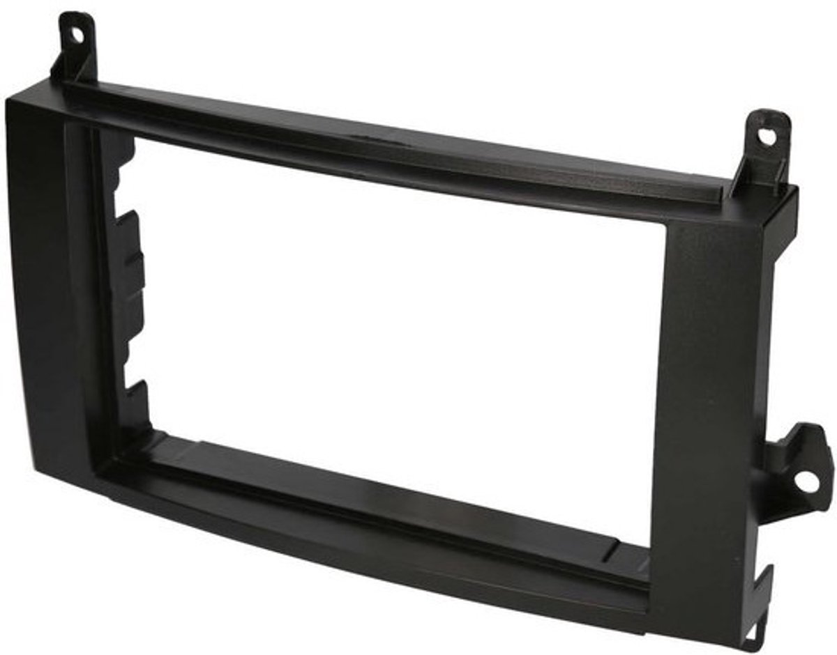 Dubbel DIN-radio - inbouwframe - 2-DIN-paneel voor Mercedes A-Klasse, B-Klasse, Vito en Viano, compatibel