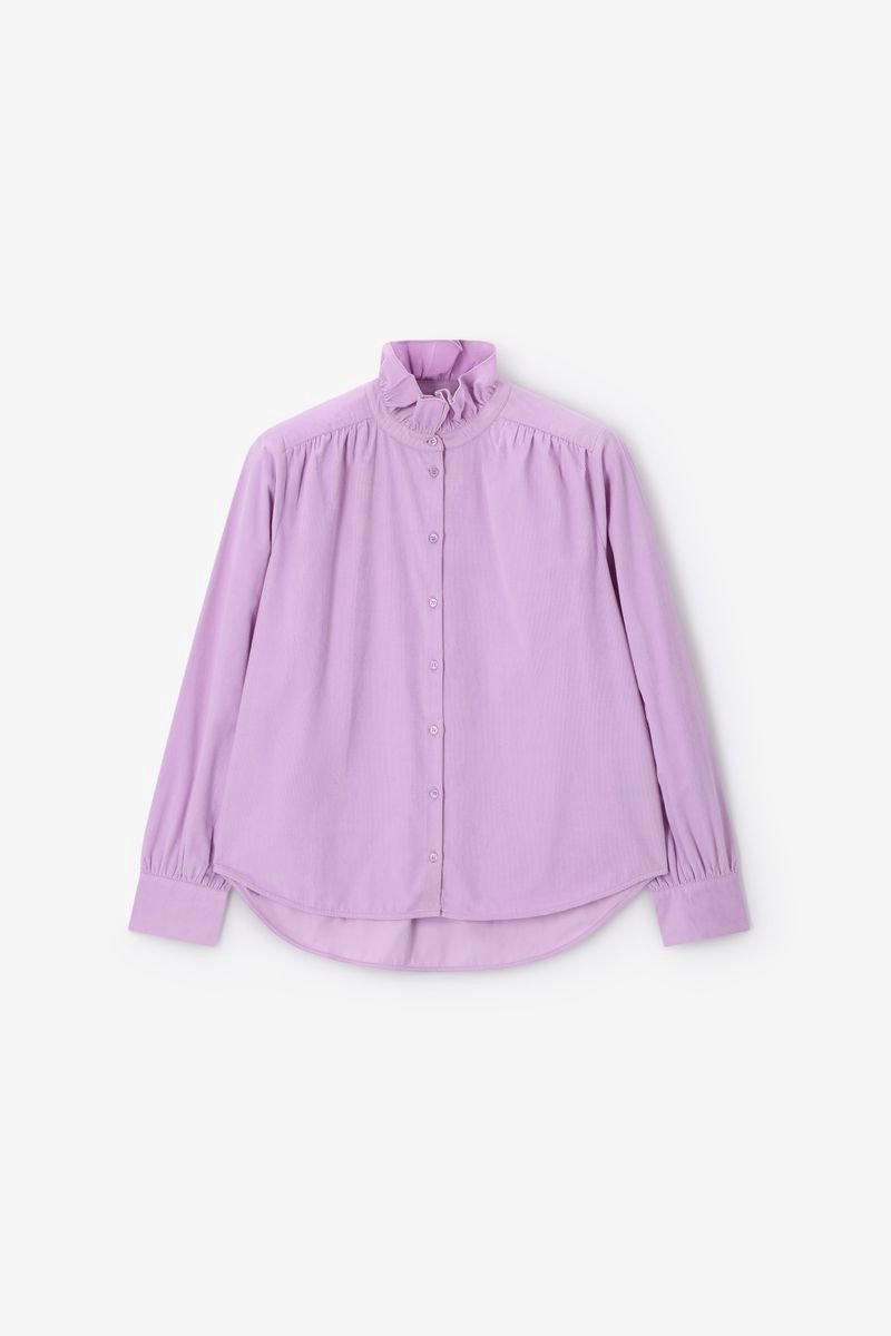 Sissy-Boy - Lichtpaarse corduroy blouse