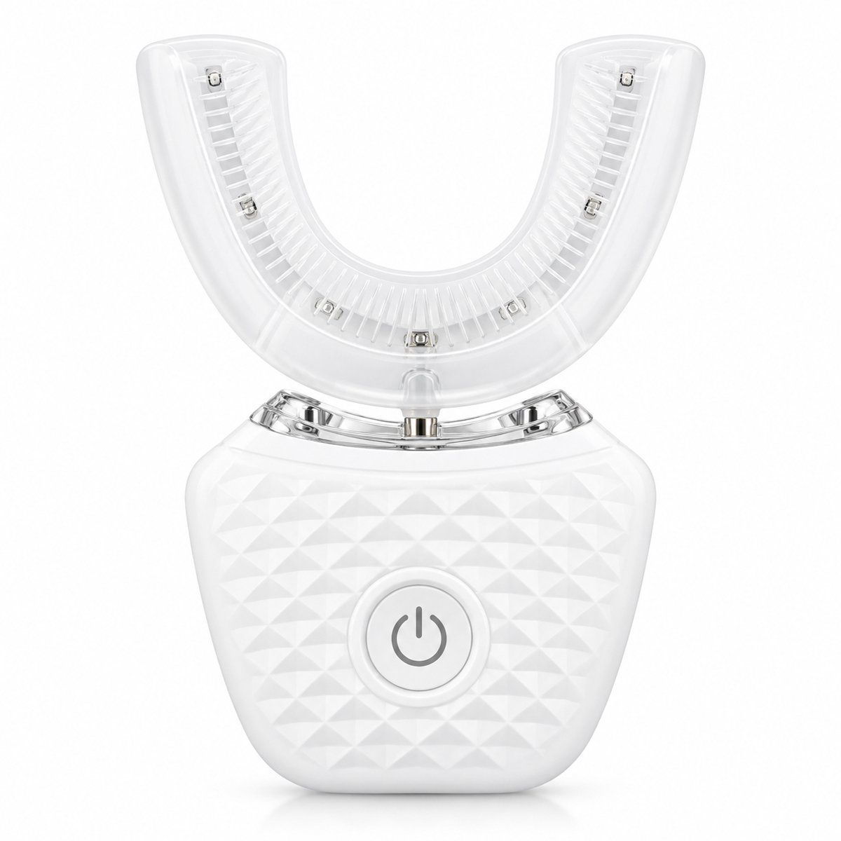 Smartbrush Tanden Pro - U-Vormige Tandenborstel - Smart Brush Tanden - Automatische Elektrische Tandenborstel - Tanden Bleken en Reinigen - Handsfree - UV Blauw Licht - 360° - 4 Standen - Waterbestendig - Teeth Whitening