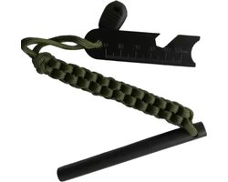 *** Fire Stick Magnesium Staaf - Vuur Maker - Magnesium Stick - Vuurstarter - Vonken Maker - Survival - 3 in 1 - Strijker - Magnesiumstaaf - van Heble® ***