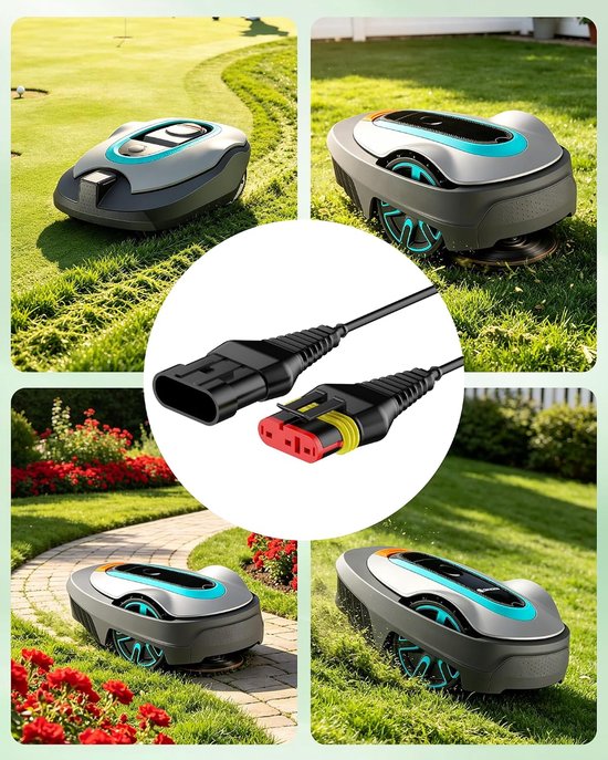 Verlengkabel voor Husqvarna Automower Gardena Robotic R38Li, R40Li, R80Li, Sileno City, Sileno+ R100Li grasmaaier, 5 m — afbeelding 3