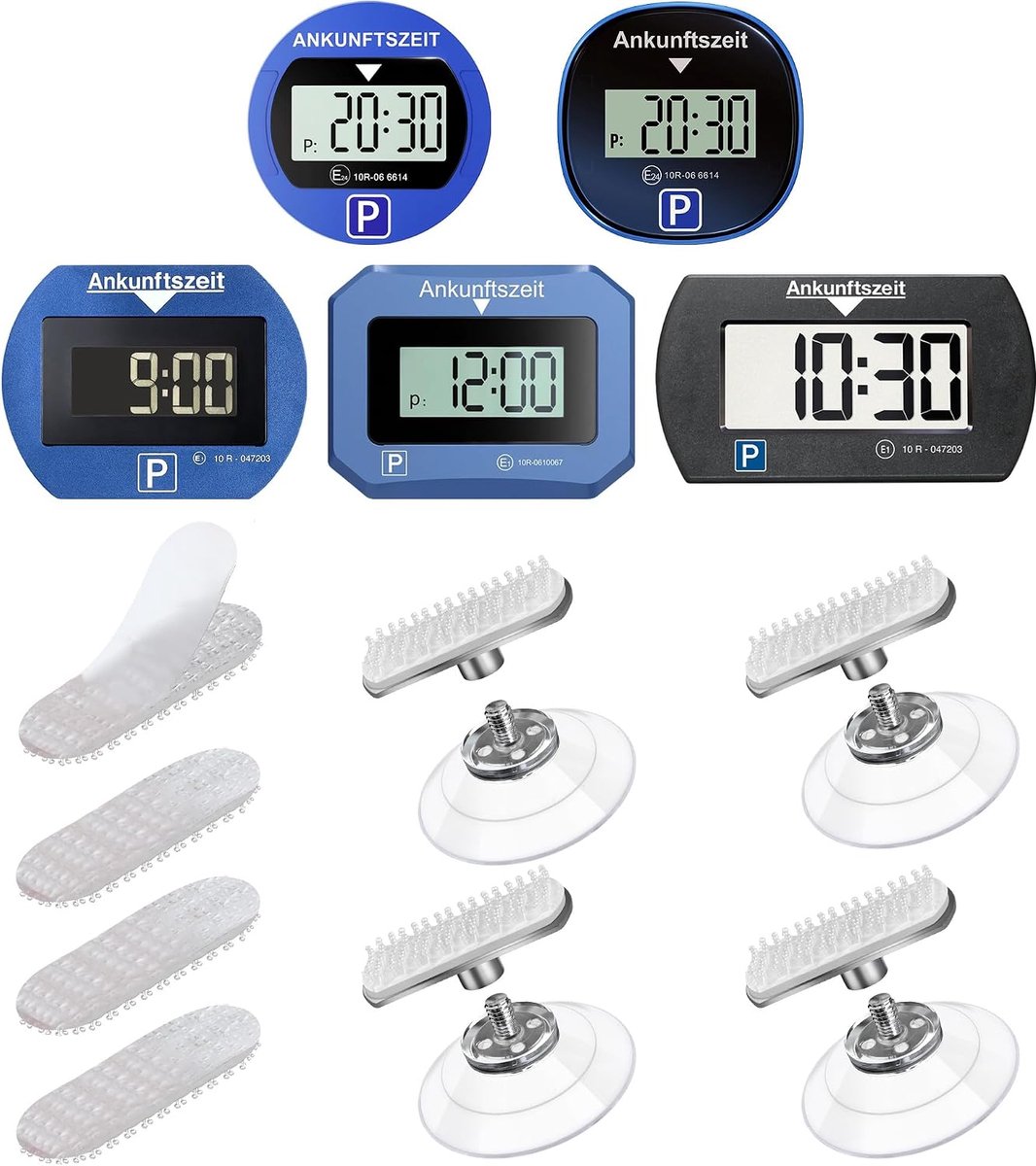 4 Stuks Zuignappen Compatibel met Needit Park Lite/Park Mini/Cartrend
