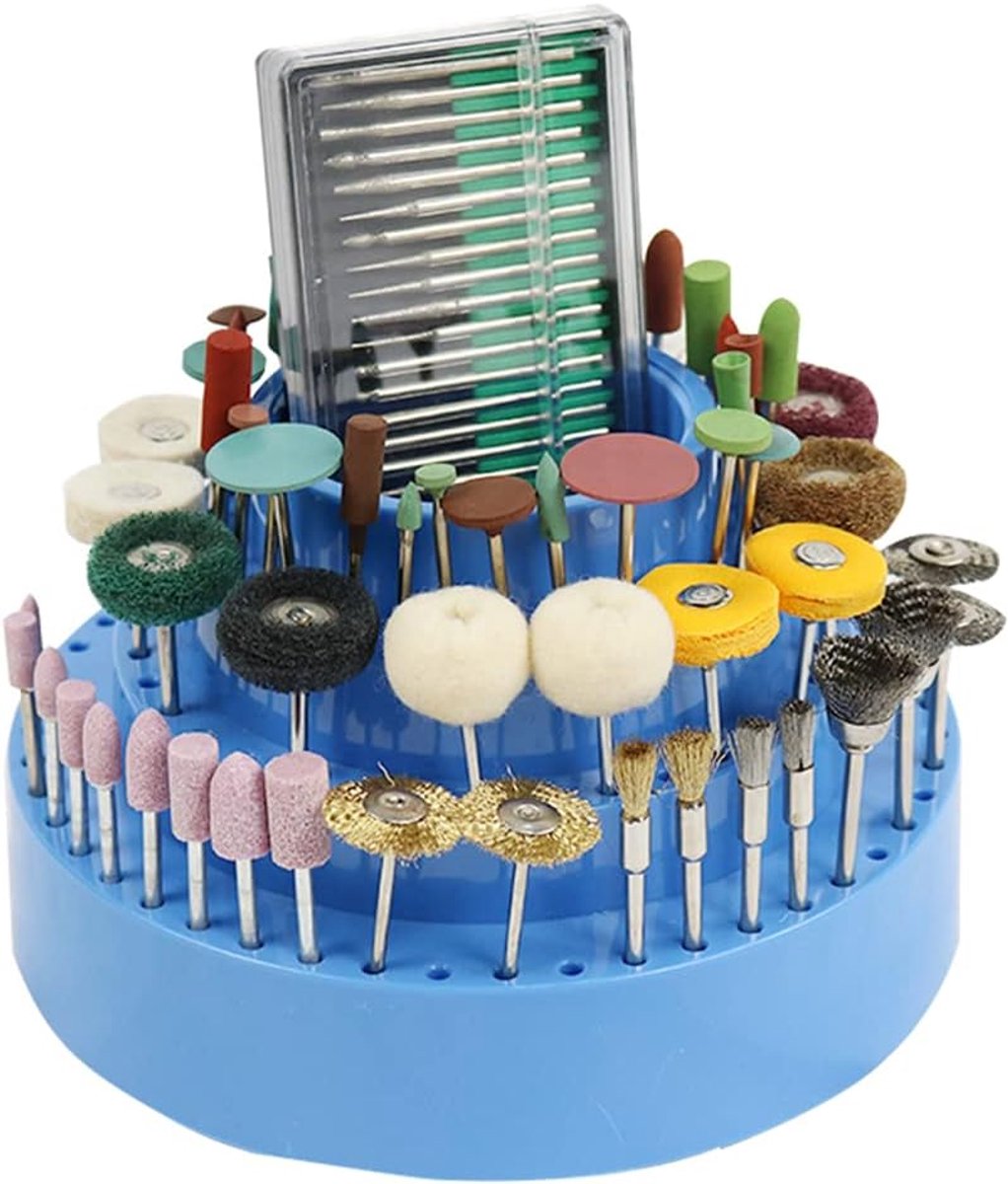 Tool Bit Houder Doorn Boor Bench Tool Polijsten Buffing Wheel Set - Exclusief Polijstschijf en Grinder Bits
