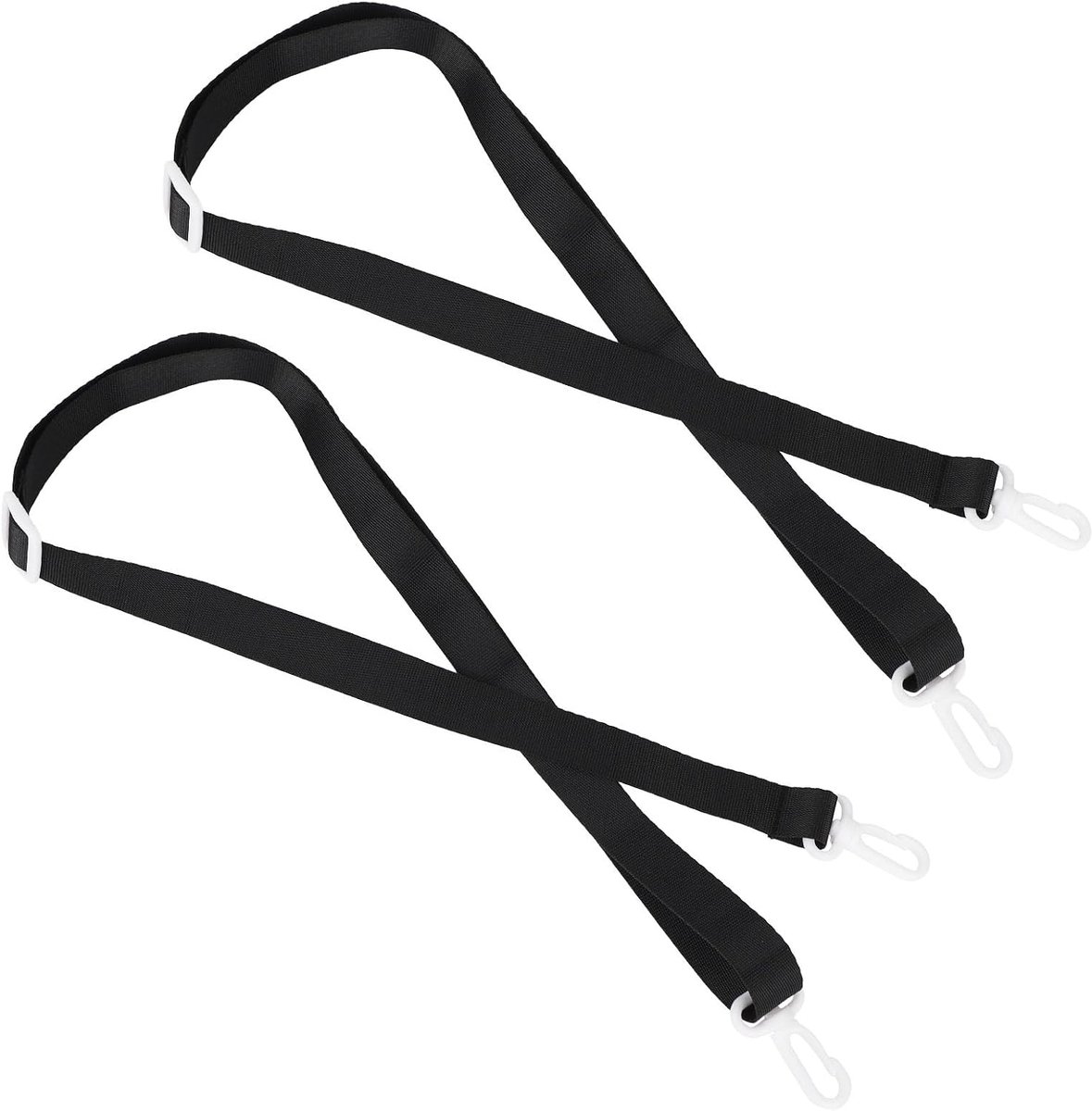 Lasuroa 2 Stuks Afvoerkoord voor Douche na Buikwandcorrectie, Verstelbaar Nekkoord Doucheband na Operatie voor Afvoerzakken Onmisbare Benodigdheden Mastectomie Herstelaccessoire (Zwart)