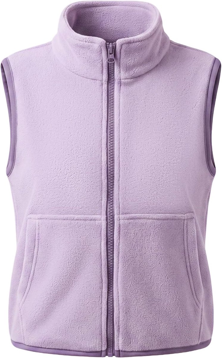 Fleecevestjes voor Kinderen, Mouwloze Fleecevestjes met Rits, Warme Vestjes voor Jongens en Meisjes, Herfst en Winterjassen Fleecevest 3-12 Jaar