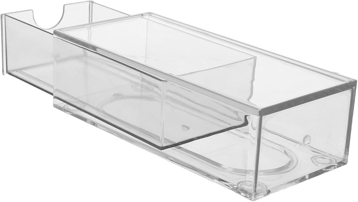 Transparante Stapelbare Brillendoos met Stofvrij Duurzaam Multifunctionele Opberger voor Zonnebrillen Accessoires Lichtgewicht Organizer voor Thuis Winkelgebruik
