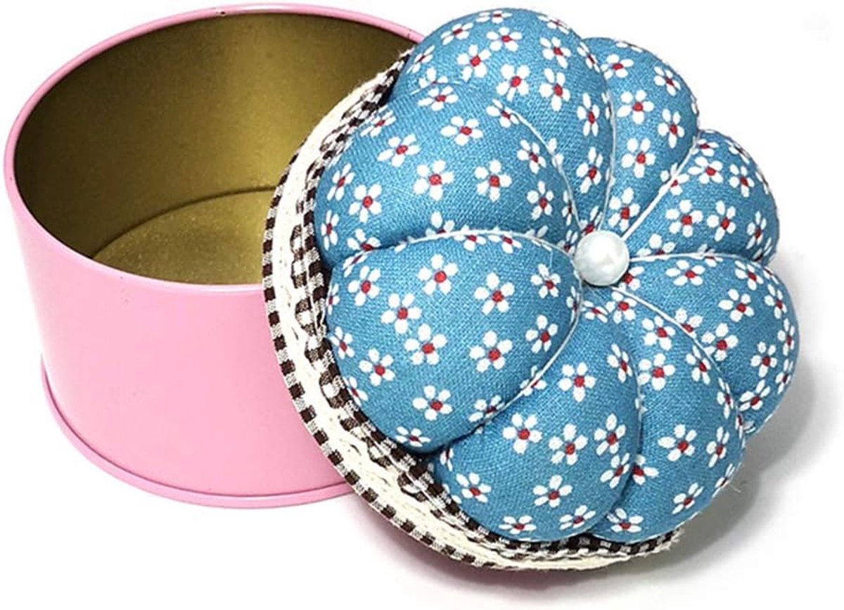 Vormige naald pin kussen met opbergdoos pincushion steek naaldwerk opslag houder