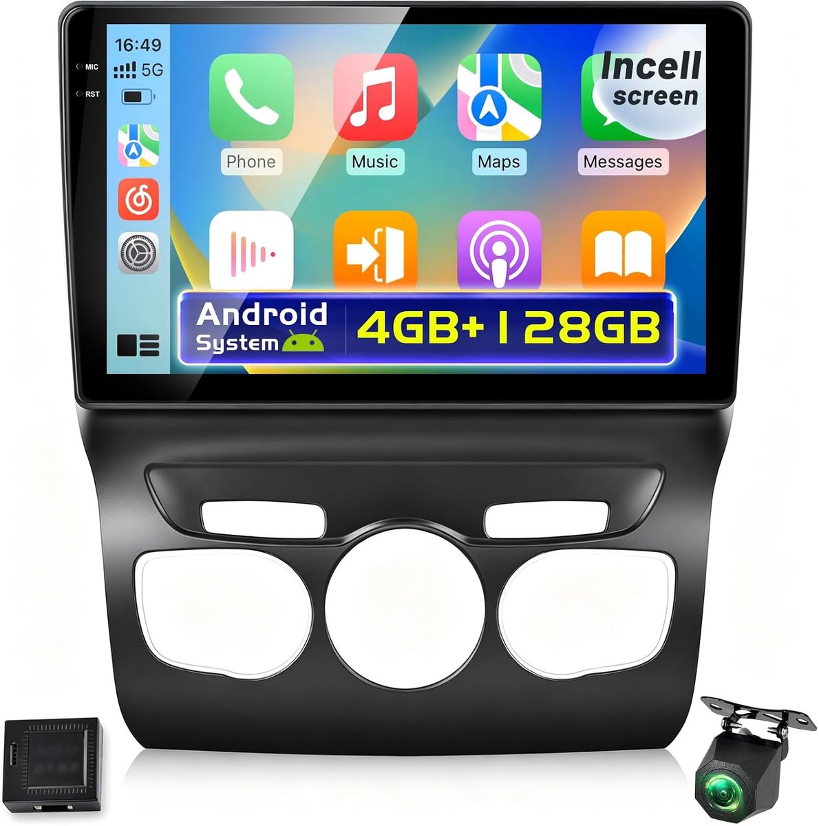 4+128GB Android Radio voor Citroën C4 II / DS4 / DS4 Crossback 2012-2018