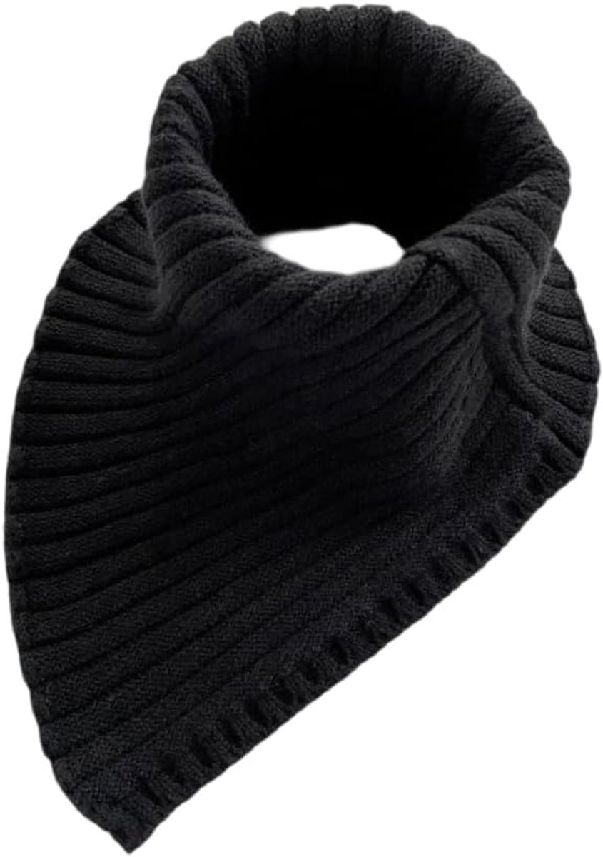 Coltrui voor dames, kunstkraag en kraaginzetstuk, gebreide colsjaal, nekwarmer, warm en zacht, afneembare nep blouse-kraag voor truien, blouses