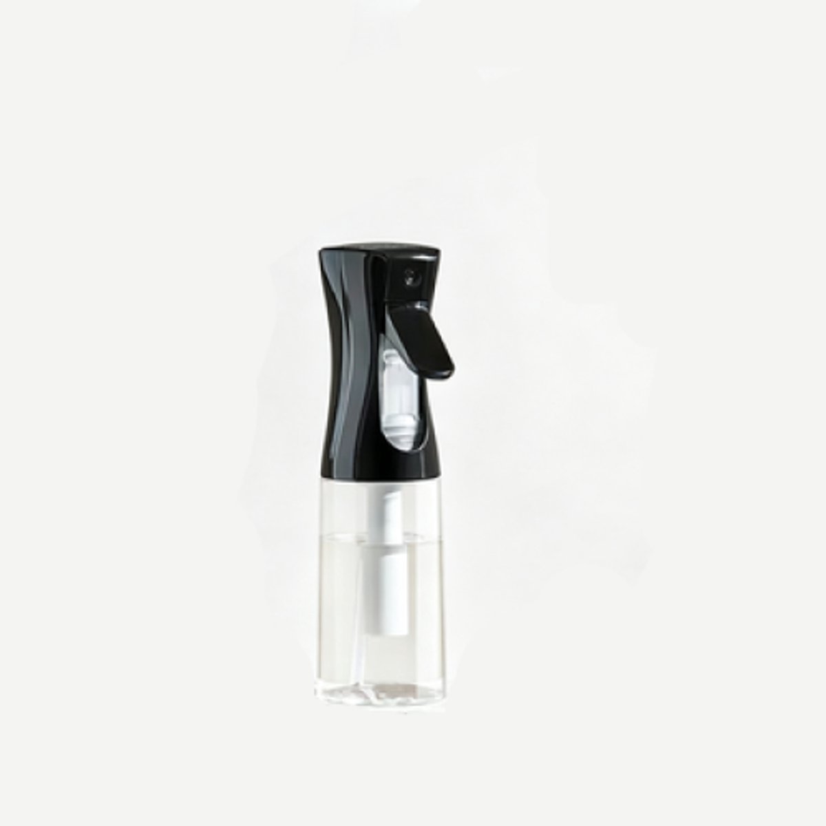 Hogedruk-spuitfles met continue nevel – Draagbaar – 200 ml – Zwart – Geschikt voor kapperswerk, make-up, hydratatie, huisdierverzorging en desinfectie