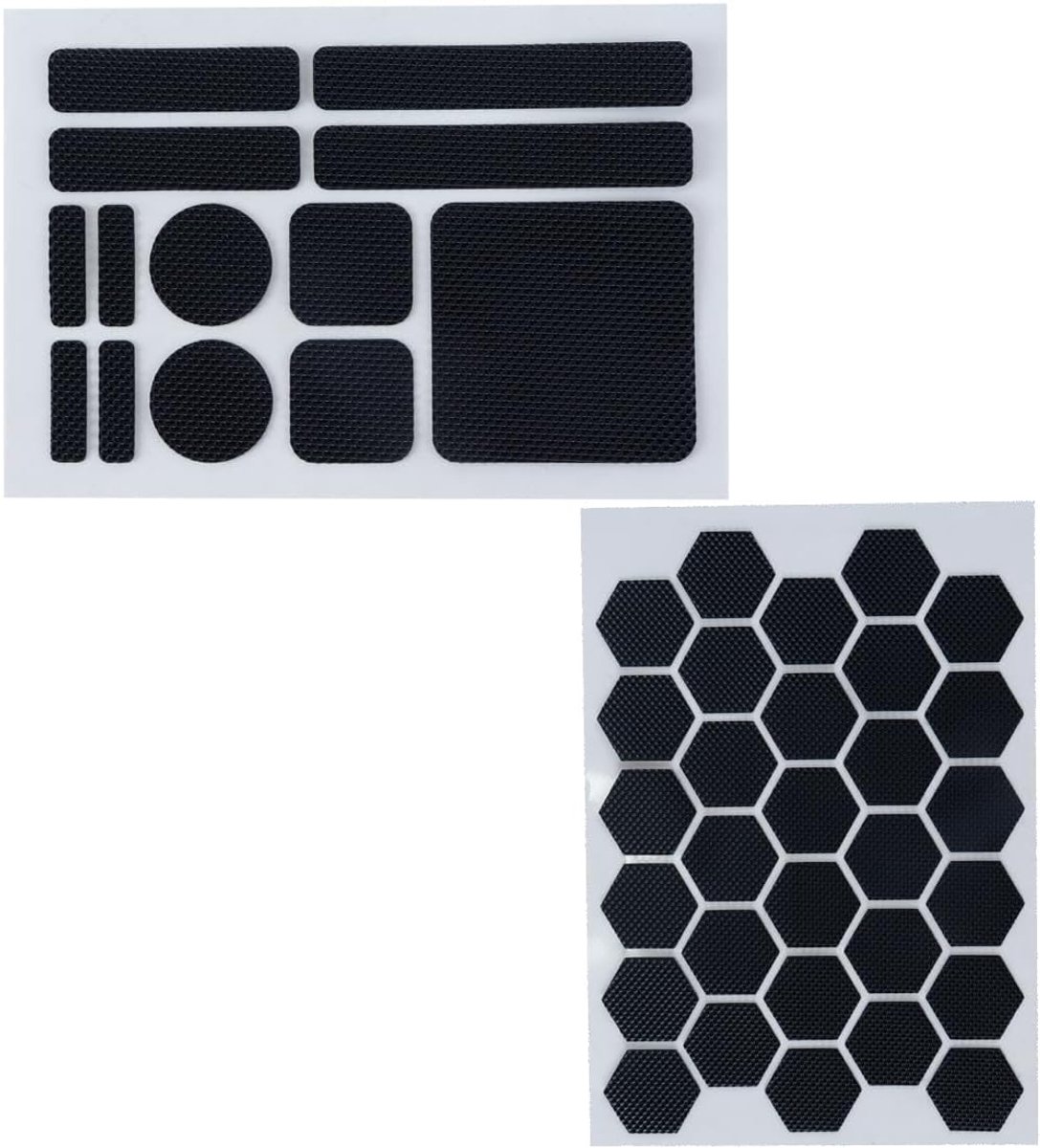 Mobiele telefoonstickers antislip - zweetabsorberende muisgripstrips - voor betere controle tijdens gaming - 4 stuks - ShopVlot