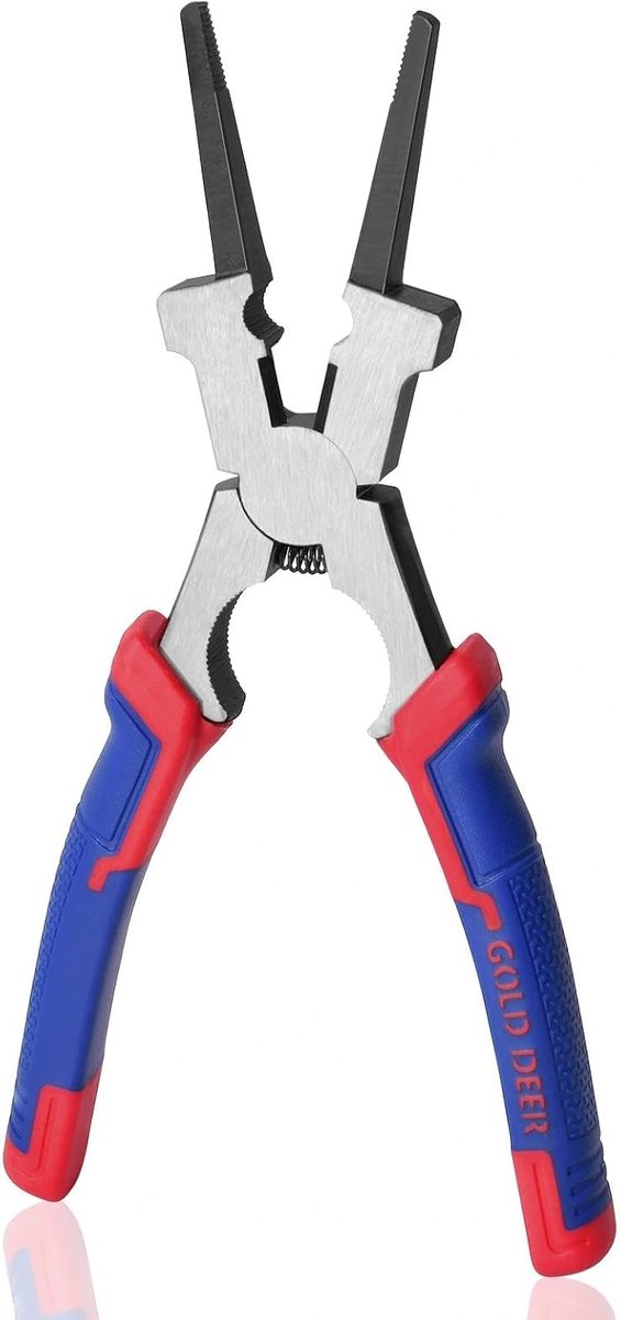 8 inch Professional MIG Welding Pliers Multifunction Welding Tools with MIG Nozzle Cleaner Wire Cutter Ergonomic - ShopVlot
