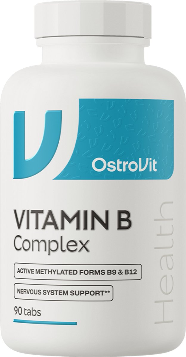 Vitaminen - Vitamin B Complex - 90 Tablets - OstroVit - 90 Tabletten