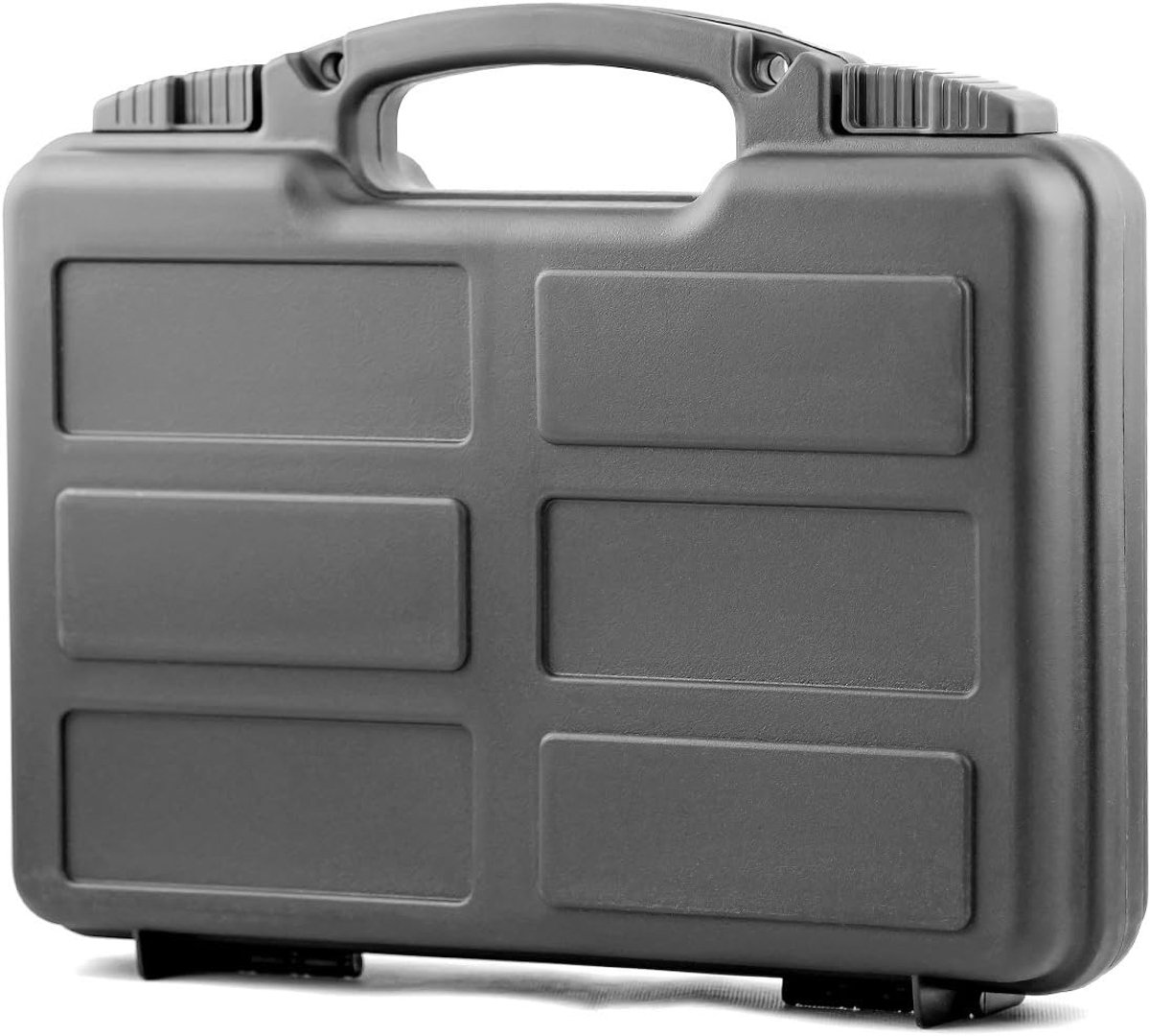 Handgun case met schuim - lichtgewicht en afsluitbaar - beschermt uw revolver - eenvoudig mee te nemen - ShopVlot