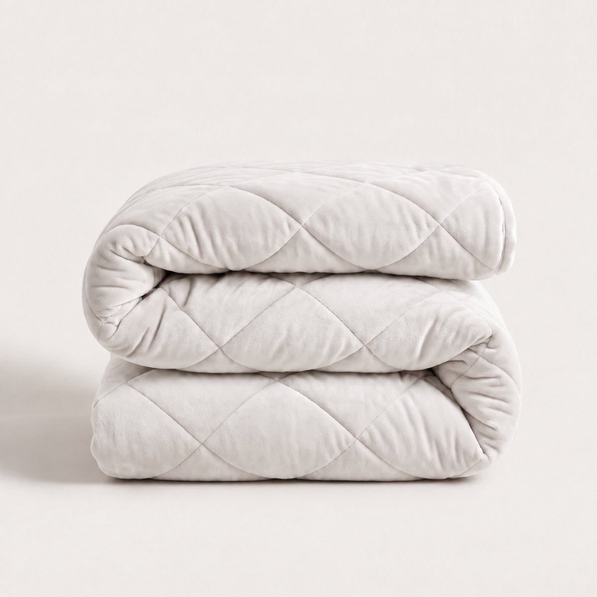Y-not® Y-NOT - Velvet Dekbed Zonder Overtrek 140x200 - Zomerdekbed - Zacht & Wasbaar - Pearl White Offwhite