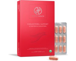 Perfect Health - Cholesterol Suport- Rode Gist Rijst Capsules - Knoflook extract voor Cholesterol - Co-Enzym Q10 - 90 Stuks - Vitamine B1 voor Hart - Vegan