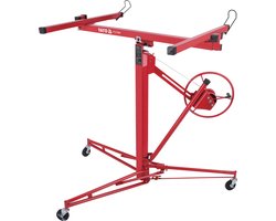 YATO YT-37460 Platenheffer - Gipsplatenlift - Gipsplaten Lifter - Max. 68 kg - Verstelbaar 140 tot 340 cm - Voor Wand & Plafond