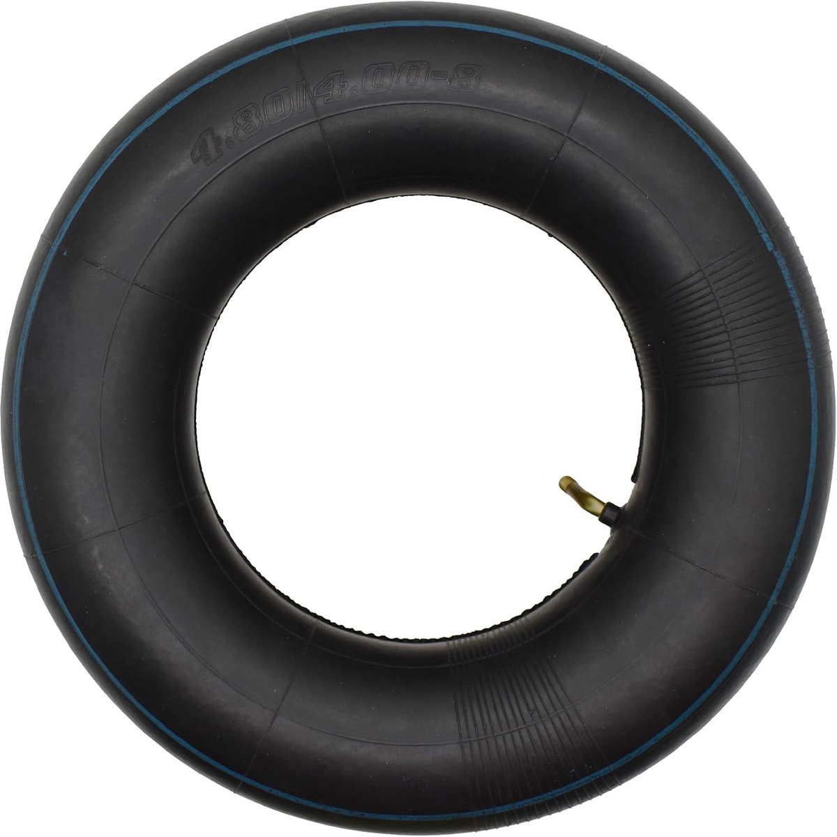 4,80/10,2-20,3 cm TR87 slang voor kruiwagens en go-kart, ATV, tuintractoren, grasmaaiers, sneeuwblazers, wagons, handkarren, 1 verpakking, voor kruiwagenbanden van 8 inch (1, 4,80/4,00 - 8 W)