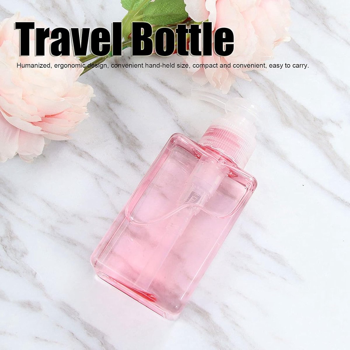 Reisformaatflessen, 3 STKS 100 Ml Hervulbare Plastic Lege Pompfles Lotion Zeepdispenser Vloeistofcontainer Voor Shampoo Body Wash