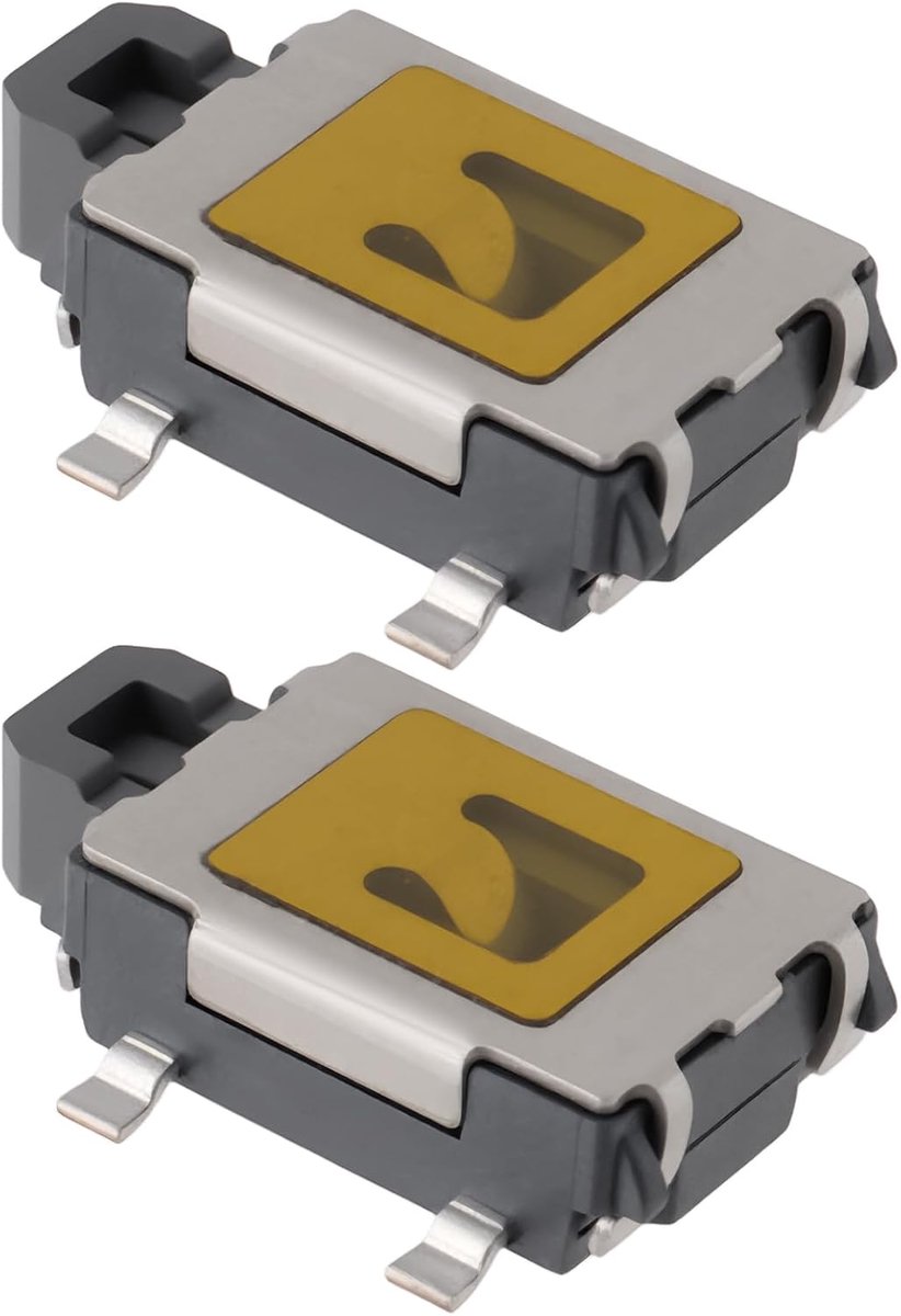 2 Stks Micro Schakelaar Compatibel met Alfa Romeo 146 145 155 GTV 166 Spider 916 Afstandsbediening Sleutelhanger Voor Reparatie