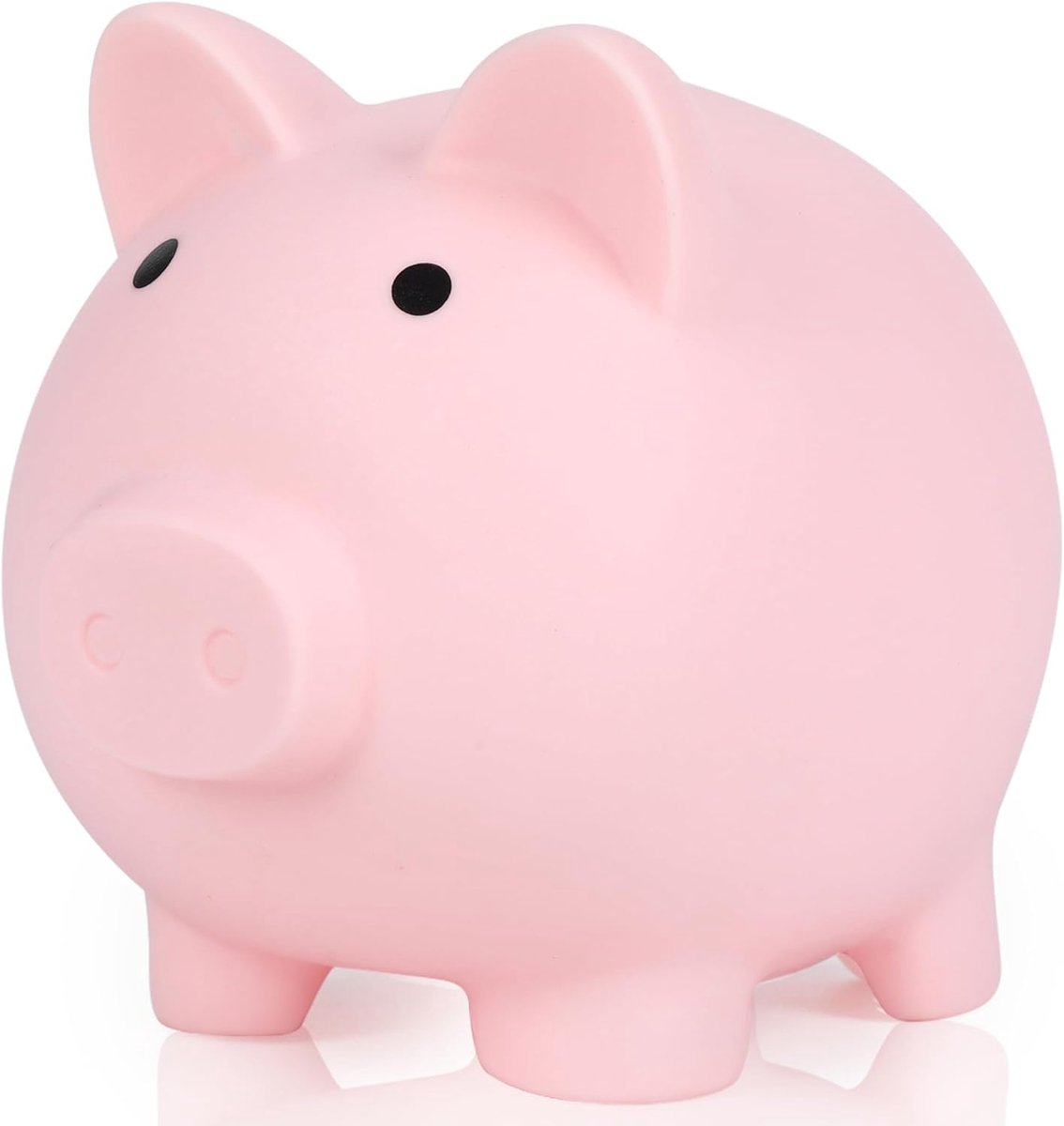 Mini Spaarvarken, Plastic Muntenbank, Onbreekbare Spaarpotten, Schattige Spaarvarkens voor Kinderen, Eerste Spaarpot, Beste Verjaardagscadeaus Huisdecoratie (Roze)
